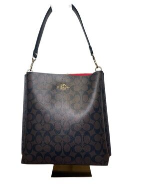 EUC Coach Mollie Bucket Bag in Signature Canvas